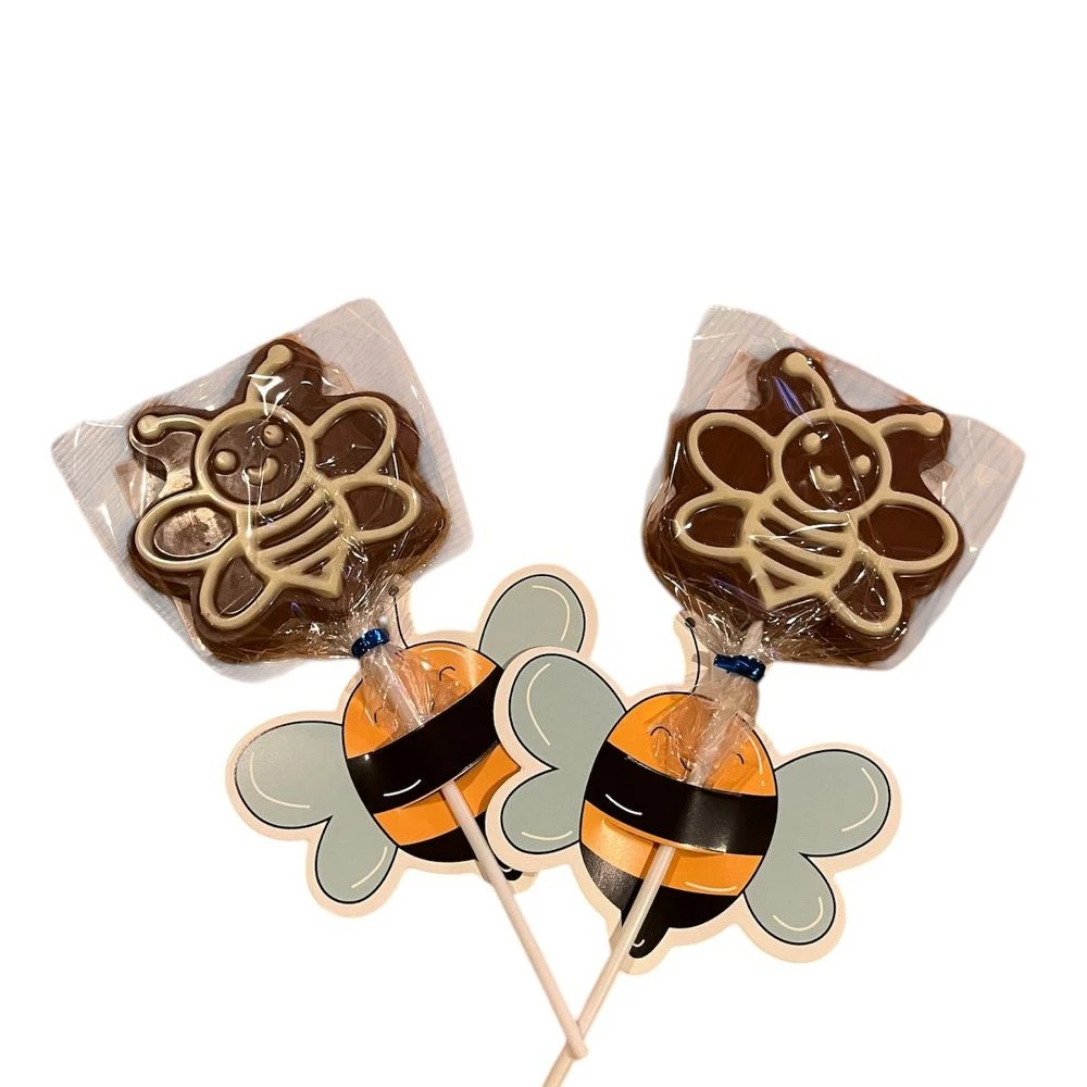 Piruleta Choco-abeja negro